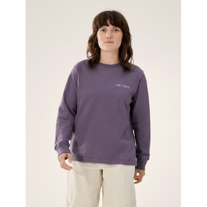 Arc'teryx Women's Kragg Cotton Bird Crew Neck Shirt LS