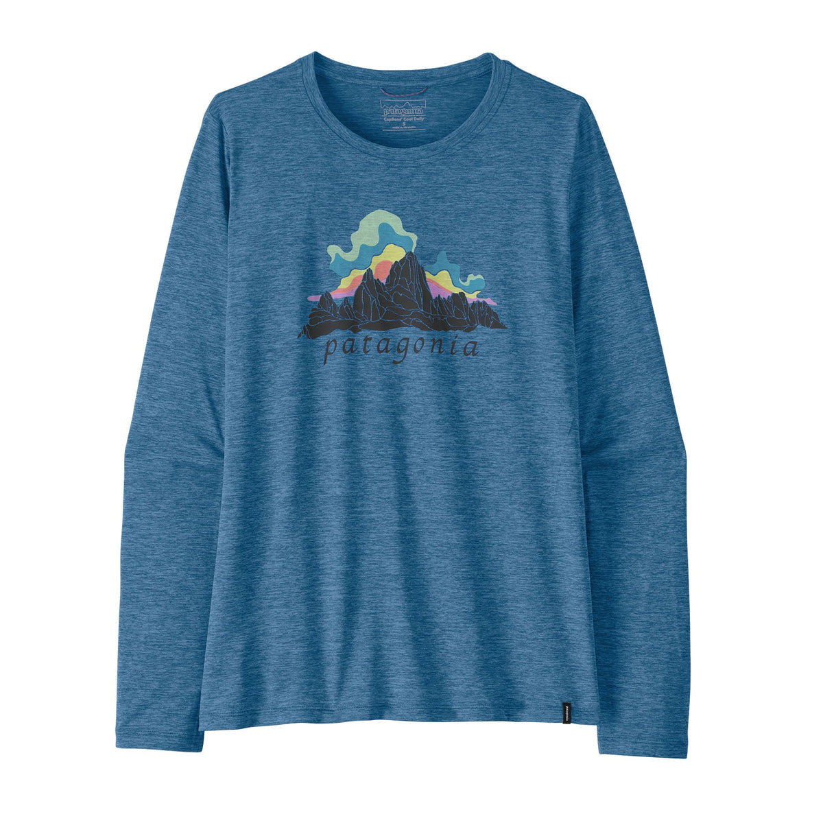 Patagonia Women's L/S Cap Cool Daily Shirt Fitz Roy Nimbus