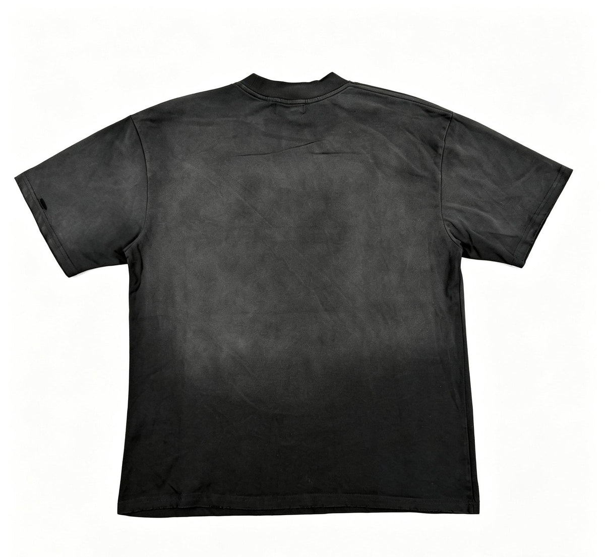 DUAA New Age Washed Black Graphic T-Shirt — back