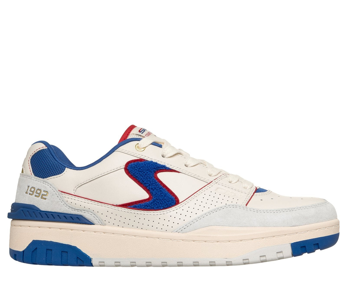 S-1992, WHITE / BLUE