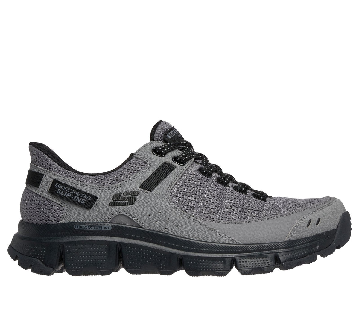 Skechers Slip-ins: Summits All-Terrain - Distant Bridge, GRAY / BLACK