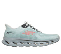 Skechers Slip-ins: GO WALK Glide-Step 2.0 - Santiago, WHITE / GRAY