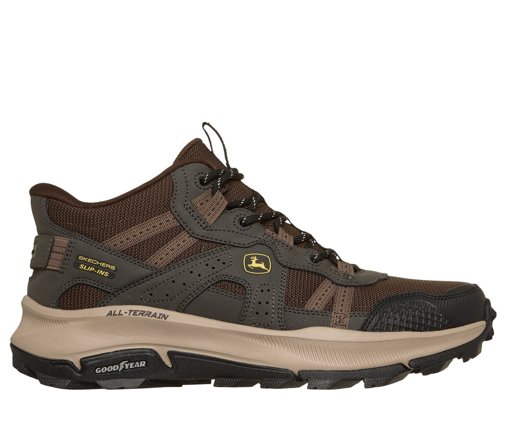 Skechers Slip-ins John Deere: Equalizer 5.0 Trail - Row Crop, BROWN / BLACK