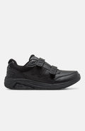 New Balance Men's Hook and Loop Leather 928v3 Shoes - Black