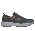 Skechers Slip-ins Relaxed Fit: Oak Canyon, GRAY / ORANGE
