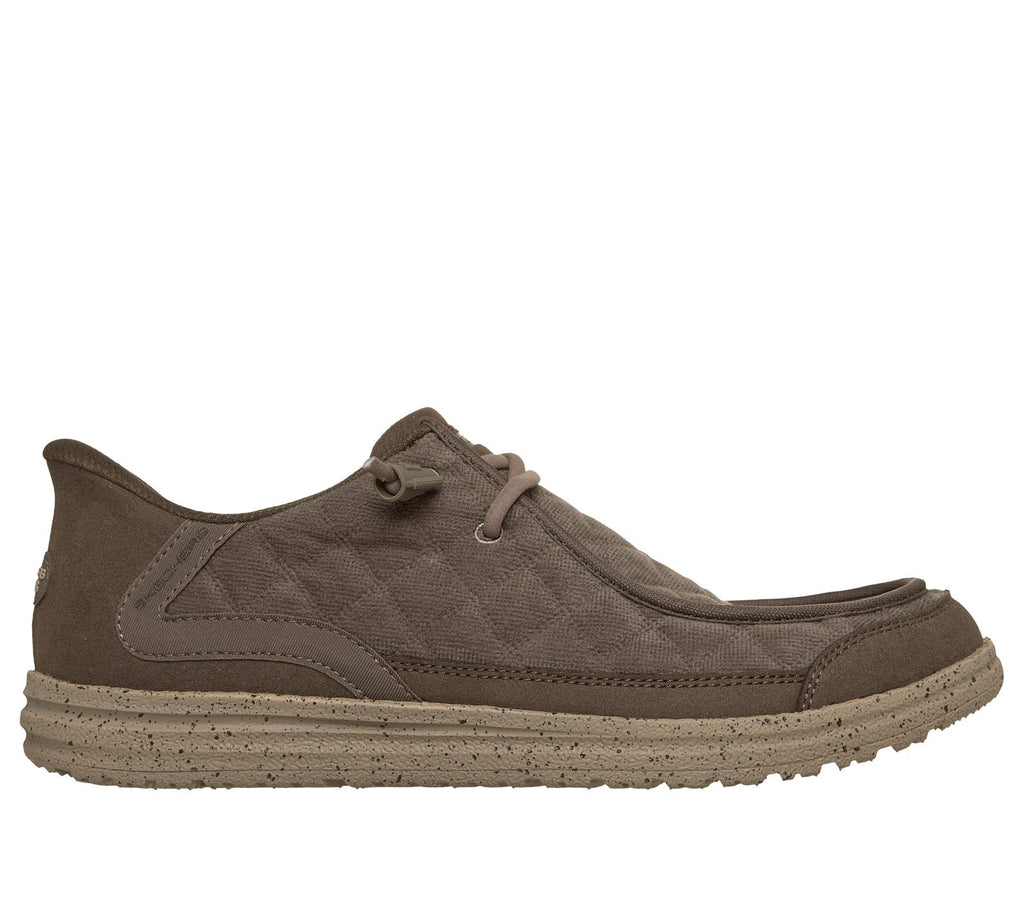 Skechers Slip-ins Relaxed Fit: Melson - Cozy Fit Diamond Moc, TAUPE