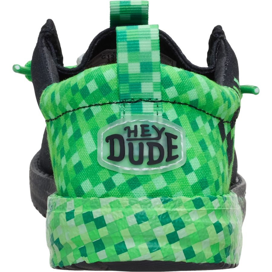 Minecraft X HEYDUDE Wally Funk Youth Creeper