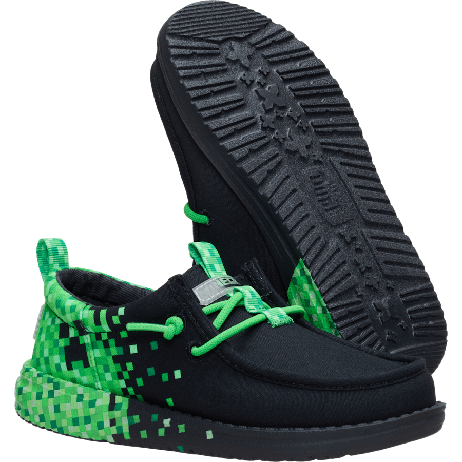 Minecraft X HEYDUDE Wally Funk Youth Creeper