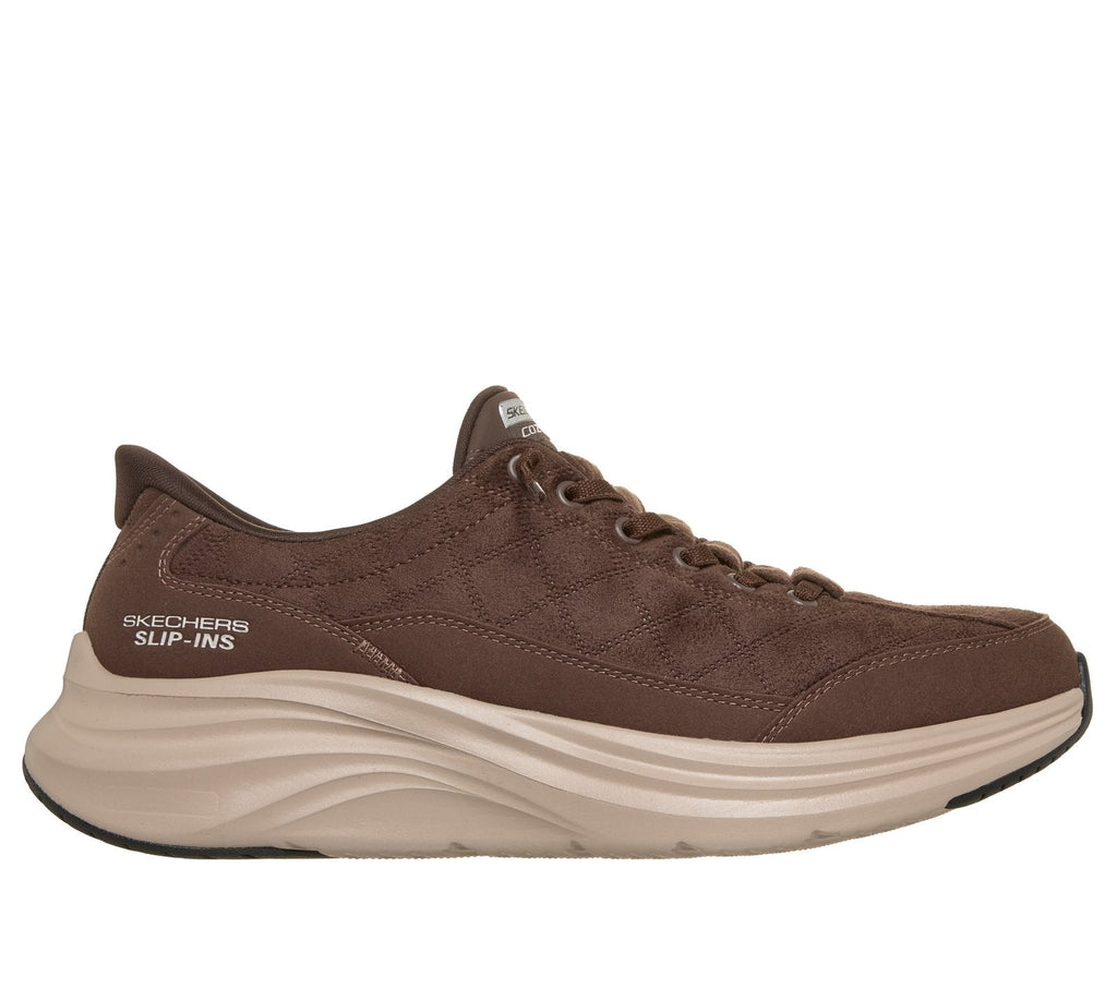 Skechers Slip-ins: Contour Foam - Cozy Fit, CHOCOLATE