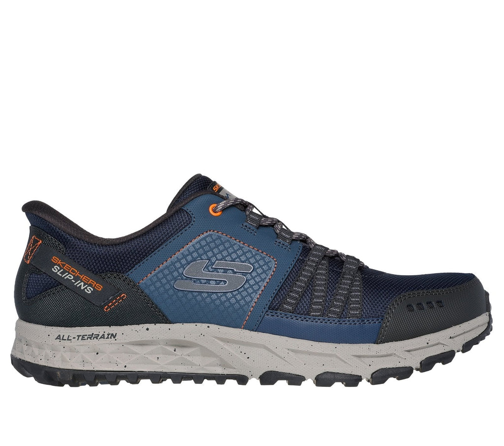 Skechers Slip-ins: Escape Plan - Stunt Plan, NAVY / ORANGE