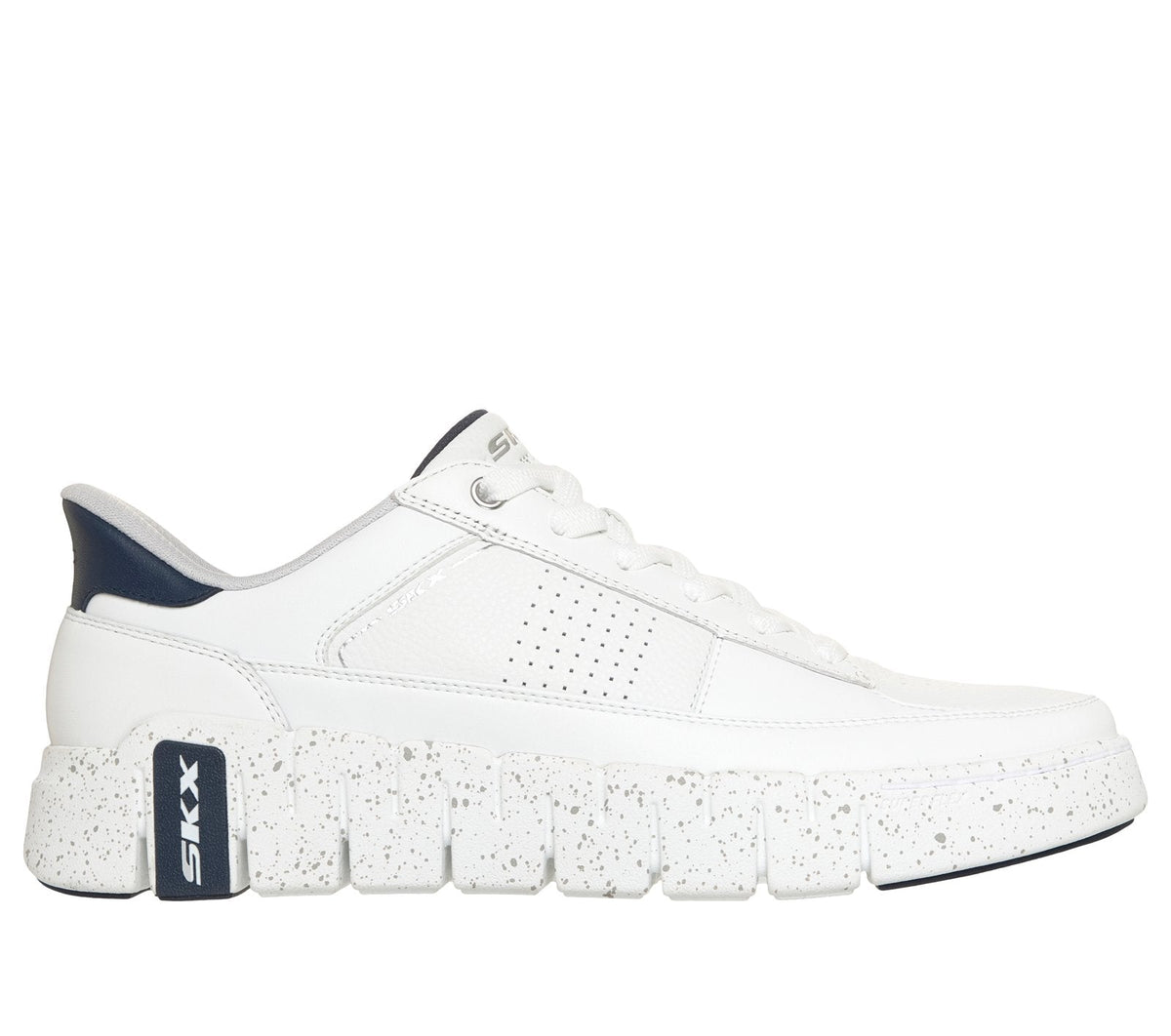 Skechers Slip-ins: SK-Flex - Grewve, WHITE / NAVY