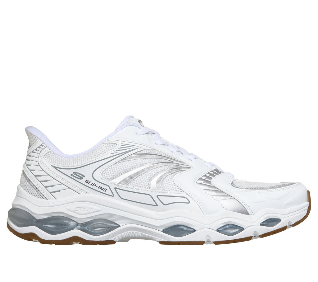Skechers Slip-ins: Skech-Gel, WHITE / SILVER