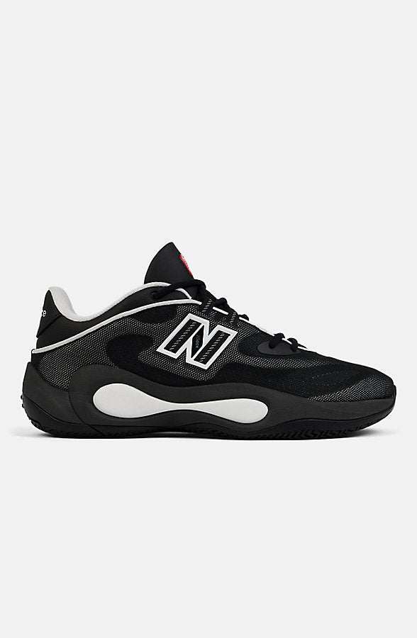 New Balance Men's P400 Low Shoes - Black/White