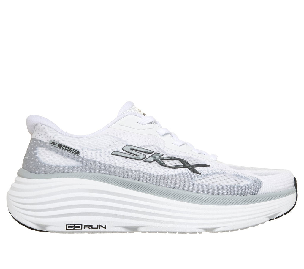 Skechers Slip-ins: Max Cushioning Endeavour - Pace Rhythm, WHITE / BLACK