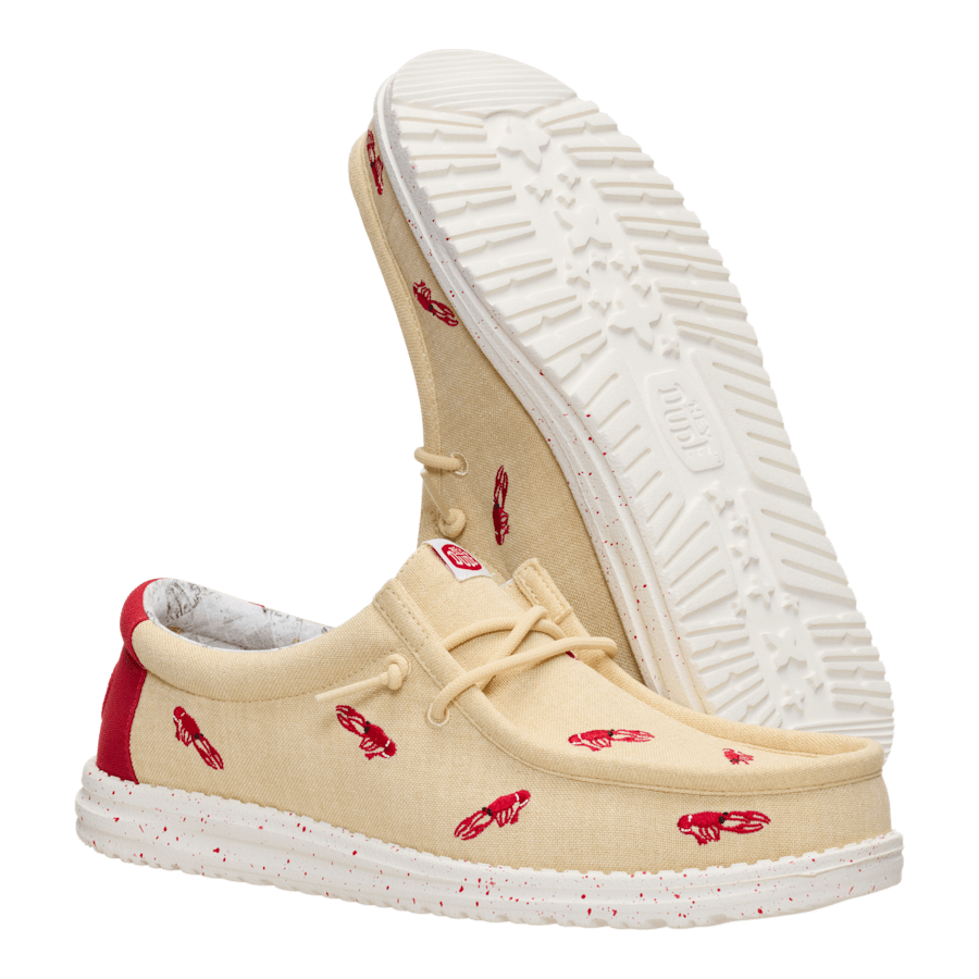 Wally Embroidered Crawfish