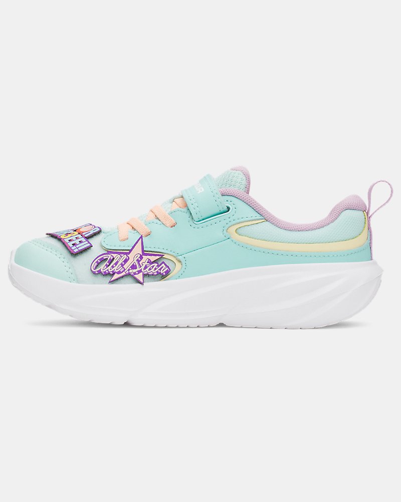 UA Surge 5 Patches Girls' Pre-School Running Shoes | Under Armour