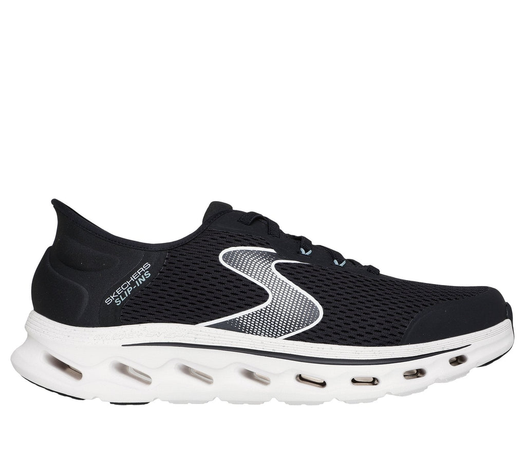 Skechers Slip-ins: GO WALK Glide-Step 2.0 - Zander, BLACK / WHITE