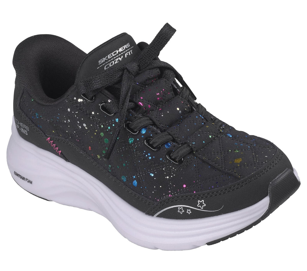 Skechers Slip-ins: Contour Foam - Cozy Fit Paint Splatter