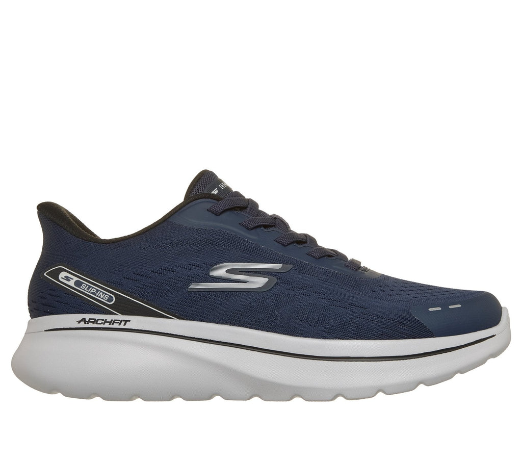 Skechers Slip-ins Relaxed Fit: GO WALK Arch Fit N-Joy - Nobend, NAVY / GRAY