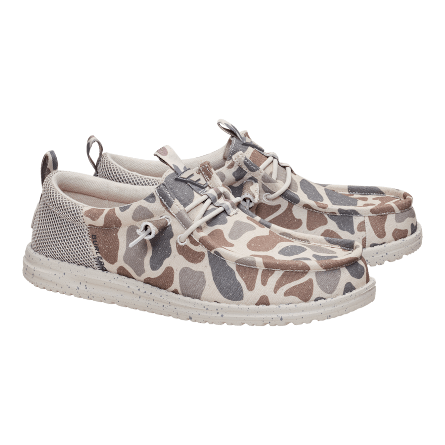 HEYDUDE X BURLEBO Wally Funk Deer Camo