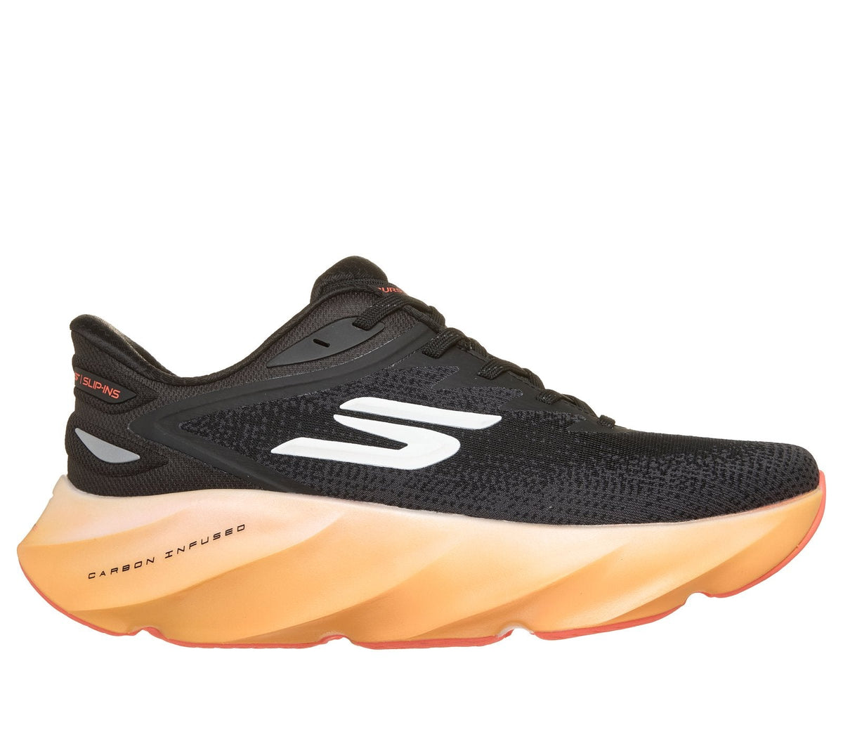 Skechers Slip-ins: Aero Burst, BLACK / ORANGE