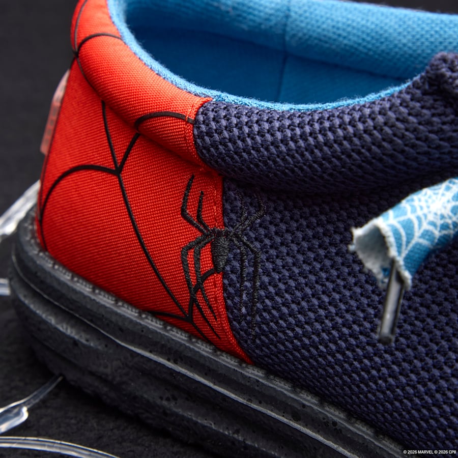 Marvel Studios x HeyDude Wally Funk Spiderman